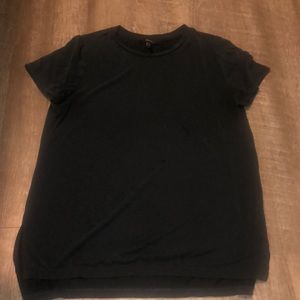 Plain Lightweight Black Tee